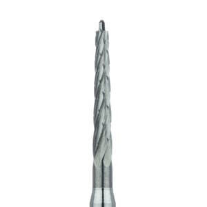 Meisinger HM161RX-018-RAX Surgical Lindemann Carbide Bur, X-Cut, Cone, 1.8 mm Diameter, RA Extra Long, 2/Pkg thumbnail 3