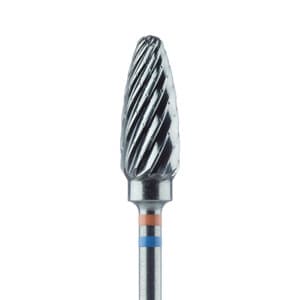 Meisinger HM251FF-060 Lab Carbide Cutter, Round End Tapered, Fine Cross Cut, HP, 6.0 mm Head, 1 Each thumbnail 5