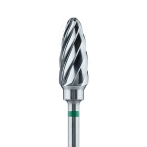 Meisinger HM251G-060 Lab Carbide Bur, Coarse Plain Cut Taper, Round End, Handpiece, 6.0 mm Diameter, 1/Pkg thumbnail 4