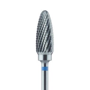 Meisinger HM251Q-060 Lab Carbide Bur, Q-Cut Cross Cut, Tapered Round End, Medium, 6.0 mm Diameter, HP, 1 Each thumbnail 5