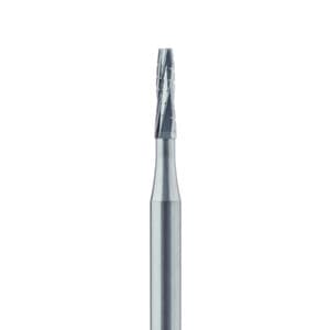 Meisinger HM33L-016 HP Carbide Bur #702L, Long X-Cut Taper, Flat End, 1.6 mm Head, 5/Pack thumbnail 4