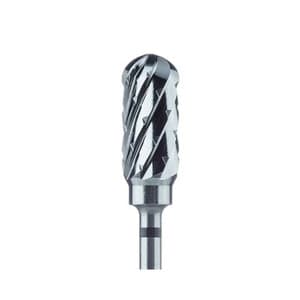 Meisinger Lab Carbide Bur, HP, Super Coarse Crosscut, Barrel/Cylinder Round End, 6.0 mm Head, 13.7 mm Working Length, HM72SX-060, 1/Pkg thumbnail 5