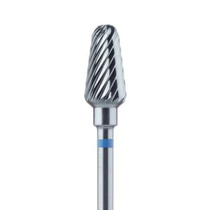 Meisinger HM75-060-HP Lab Carbide Bur, Acrylic Round End Taper, Plain Cut, Medium, 6.0 mm Diameter, HP, 1 Each thumbnail 4