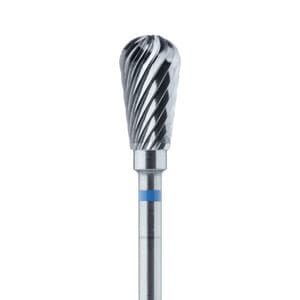 Meisinger HM77-060 HP Lab Carbide Bur, Pear, Medium, Plain Cut, 6.0 mm, 1/Pkg thumbnail 4