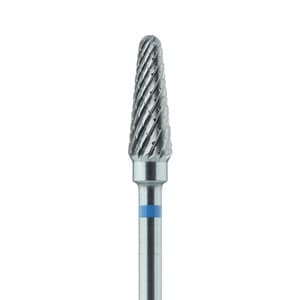 Meisinger HM79GX-045 Lab Carbide Bur, Round End Taper, X-Cut, Medium, 4.5 mm, HP, 1/Pkg thumbnail 5