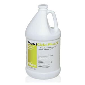 Metricide Plus 30 High-Level Disinfectant/Sterilant Solution, 2.5% Glutaraldehyde, 1 Gallon - Metricide Plus 30 Disinfecting Solution Gallon - Image 1