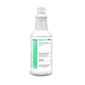ProCide-D Plus 3.4% Glutaraldehyde High-Level Disinfectant & Sterilant, 1 Quart Bottle with Activator, 10-3265 thumbnail 2