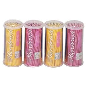 Microbrush Tube Series Disposable Micro Applicators, Fine 1.5mm, Yellow/Pink, 400/Pk, MFA400 thumbnail 18