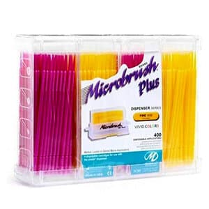 Microbrush Plus Micro-Applicator Dispenser Refills, Fine, Yellow/Pink, 400/Pk, PF400 thumbnail 17