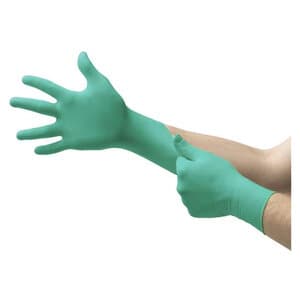 Microflex Neogard Touch 73-737 Neoprene Exam Gloves, Powder Free, Latex Free, Green, Small, 200/Box, 73737070 thumbnail 11
