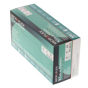 Microflex NeoPro Chloroprene Exam Gloves, Powder-Free, Latex-Free, Textured, Green, Extra Small, 100/Box, NPG-888-XS thumbnail 13