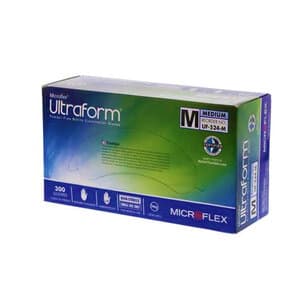 Ultraform Powder-Free Nitrile Exam Gloves, Medium, Cobalt Blue, 300/Box, UF-524-M thumbnail 13
