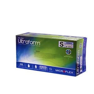 Microflex Ultraform Nitrile Exam Gloves, Powder-Free, Non-Sterile, Small, Cobalt Blue, 300/Box, UF-524-S thumbnail 17