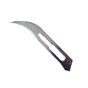 Miltex-Integra Carbon Steel Sterile Surgical Blade #20, Each - CARBON STEEL STERILE BLADE #20 EACH - Image 1