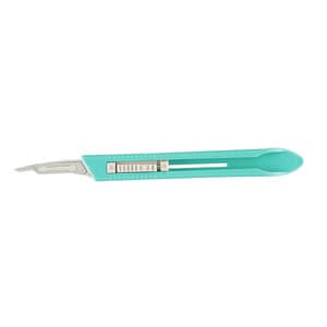 #15 Disposable Safety Scalpel, Sterile, Retractable Stainless Steel Blade, 10/Box, 4-515 thumbnail 11