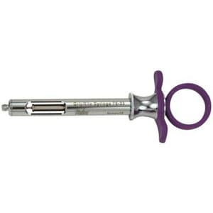 GripRite Aspirating Syringe, Cook-Waite Type, Standard, Purple, 1 Each, 76-33 thumbnail 3