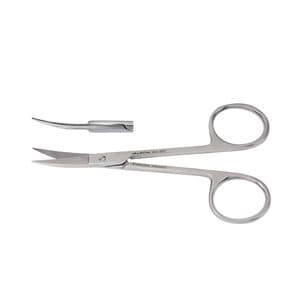 Miltex Vantage Iris Scissors, Curved, 4-1/8", Stainless Steel, V95-306 thumbnail 11