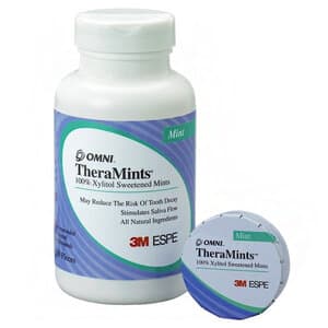 TheraMints 100% Xylitol Sweetened Mints, Mint Flavor, 520/Bottle, 12119M thumbnail 9