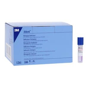 3M™ Attest™ Steam Biological Indicator, 1261, Blue Cap, 24-Hour Readout, Box of 100 thumbnail 11