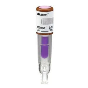 3M Attest Super Rapid Readout Steam Biological Indicator 1492V, Brown Cap, 24-Minute, 50/Box thumbnail 16