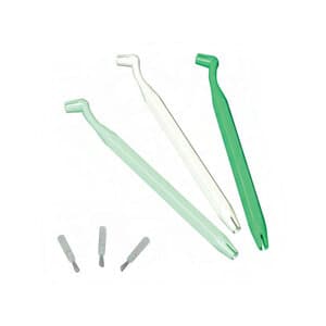 Solventum Disposable Applicator Brush Kit, 3 Handles - APPLICATOR BRUSH KIT DISPOSABLE 3 HANDLES - Image 1