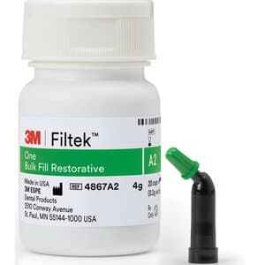 3M Filtek One Bulk Fill Restorative Capsules, A2, 0.2 g, 20/Pk, 4867A2 thumbnail 14
