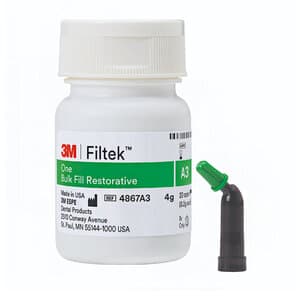 3M Filtek One Bulk Fill Restorative Capsules, Shade A3, 0.2 g, 20/Pk, 4867A3 thumbnail 15