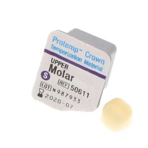 Protemp Crown Temporization Material, Adult Refill, Upper Small Molar, Universal Shade, 5/Pk, 50611 thumbnail 17