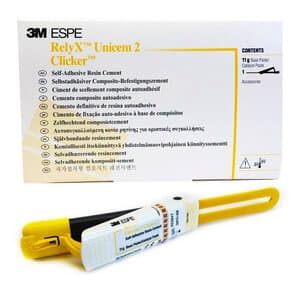 3M RelyX Unicem 2 Self-Adhesive Resin Cement, Clicker Dispenser Refill Kit, Translucent, 11 g, 56874 thumbnail 26