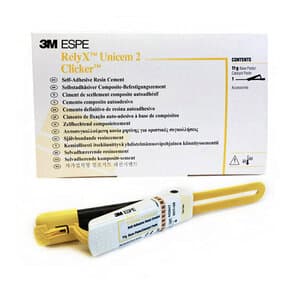 3M RelyX Unicem 2 Self-Adhesive Resin Cement, Clicker Dispenser Refill Kit, A2 Universal, 11 g, 56875 thumbnail 13