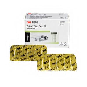 3M RelyX Fiber Post 3D Glass Fiber Post, Size 1 (1.3mm), Yellow, Refill, 10/Bx, 56949 thumbnail 11