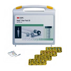 3M RelyX Fiber Post 3D Glass Fiber Post Intro Kit, Assorted Sizes 0-3, 20 Posts + 5 Drills, 56957 thumbnail 9