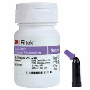 3M (Solventum) Filtek Easy Match Universal Restorative Capsules, Natural, 0.2g, 20/Pk, 6110N thumbnail 7