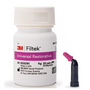 Filtek Universal Composite Restorative Capsules, Shade B1, 0.20 g, Refill Pack of 20 - FILTEK UNIVERSAL CAPSULES REFILL B1 PK20 - Image 1