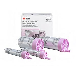 3M Imprint 4 Preliminary Penta VPS Impression Material Refill, Regular Set, Pink, 2 x 300 mL Base Paste + 2 x 60 mL Catalyst, 2/Pk, 71521 thumbnail 11