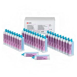 3M Imprint 4 Preliminary VPS Impression Material, Regular Set, Bulk Pack, 50 mL Cartridges, Pink, 30/Pk, 71548 thumbnail 7