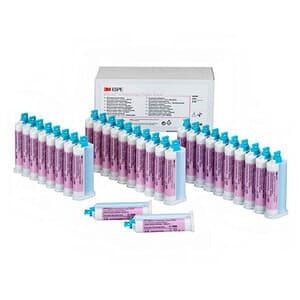 3M Imprint 4 Preliminary Super Quick VPS Impression Material, Bulk Pack, 50 mL Cartridges, Pink, Mint, 30/Pk, 71549 thumbnail 7