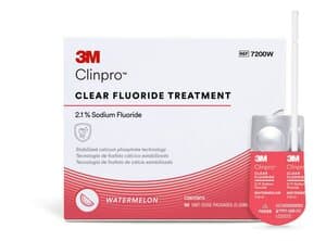 3M Clinpro Clear Fluoride Treatment, Watermelon, 2.1% Sodium Fluoride, 0.5 mL Unit Dose, 50/Pk, 7200W thumbnail 7