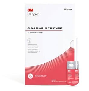 3M Clinpro Clear Fluoride Treatment, Watermelon Flavor, 2.1% Sodium Fluoride, 0.5 mL Unit Dose, 100/Pk, 7210W thumbnail 7