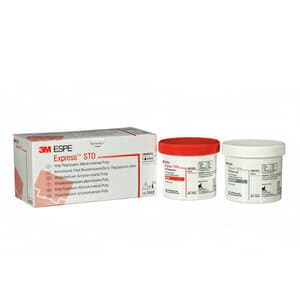 3M Express STD VPS Impression Material Putty, Regular Set, Heavy Body, 2 Jars (Base + Catalyst), 305 mL Each, 7312 thumbnail 11