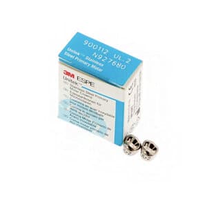 3M Unitek Stainless Steel Primary Molar Crown, Upper Left First Primary Molar, Size 2 (UL2), 5/Box, 900112 thumbnail 11