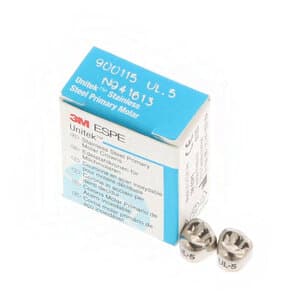 3M Unitek Stainless Steel Primary Molar Crown, Upper Left First Molar, Size 5, 5/Box, 900115 thumbnail 11