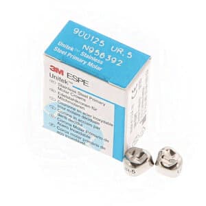 3M Unitek Stainless Steel Primary Molar Crown, Upper Right First Primary Molar, Size 5, 5/Box, 900125 thumbnail 11