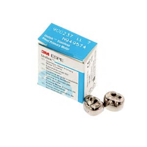 3M Unitek Stainless Steel Primary Molar Crown, Lower Left Second Primary Molar, Size 7 (LL7), 5/Box, 900237 thumbnail 11