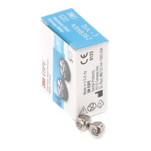 3M ESPE Stainless Steel Primary Molar Crown, First Primary Molar, Upper Left, Size DUL3, 5/Box, D-UL-3 thumbnail 11
