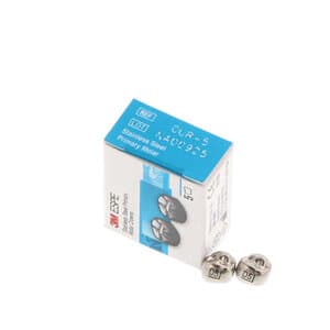3M ESPE Stainless Steel Primary Molar Crown, First Primary Molar, Upper Right, Size DUR5, 5/Box, D-UR-5 thumbnail 12