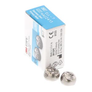 3M ESPE Stainless Steel Primary Molar Crown, Second Primary Molar, Lower Left, Size ELL7, Refill Box of 5, E-LL-7 thumbnail 12