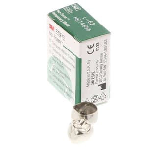 3M Iso-Form Temporary Tin-Silver Molar Crowns, Lower Right First Molar, Size L62, 5/Box, L62 thumbnail 12