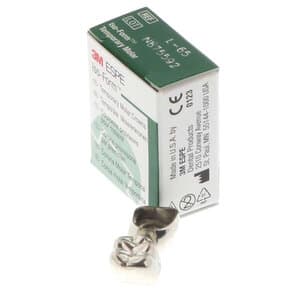 3M Iso-Form Temporary Tin-Silver Molar Crowns, Lower Left First Molar, Size L65, 5/Box, L65 thumbnail 10