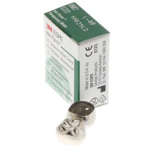 3M Iso-Form Temporary Tin-Silver Molar Crowns, Lower Right First Molar, Size L68, 5/Box, L68 thumbnail 6